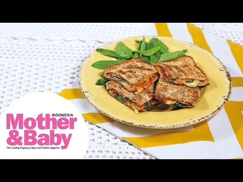 Resep Mother&Baby : Sandwich Tempe Ala Pizza
