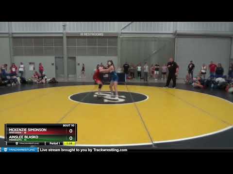 101 Lbs Round 4 (6 Team) - McKenzie Simonson, Wisconsin Vs Ainslee Blasko, Minnesota 2817