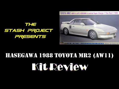 The Stash Project - Hasegawa '88 Toyota MR2 Kit Review
