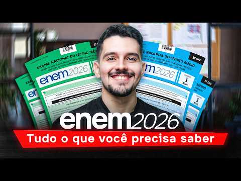 COMO ESTUDAR para o ENEM 2026 (do básico ao avançado)