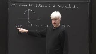 Lecture 16: Rolle’s Theorem; Mean Theorem; L’Hôpital’s Rule; Taylor Expansion