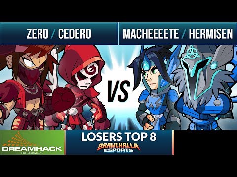 Macheeeete & Hermisen vs Zero & Cedero - Losers Top 8 - DreamHack Rotterdam 2v2