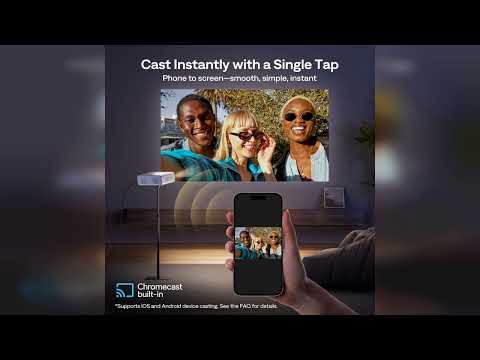 Review: Aurzen EAZZE D1G Google TV 4K Supported Smart Projector with WiFi & Bluetooth, Auto Fo...