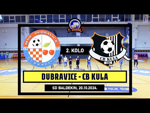 1. ŽMNL: DUBRAVICE - CB KULA 4:4, 20.10.2024.