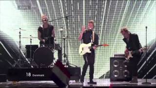 A Friend In London - LIVE - [HD] - New Tomorrow - Eurovision Song Contest 2011 - Denmark