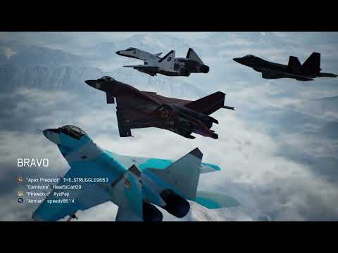 ACE COMBAT 7: MiG-35D 4 Vs. 4 TDM