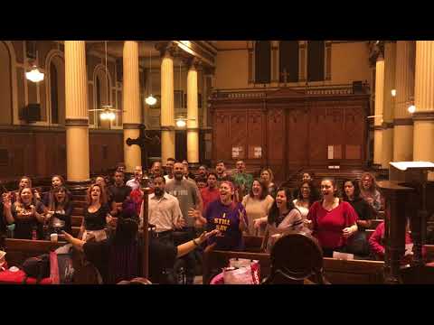 AfroSound Choir - Ensayo de "HE'LL ANSWER" de James Hall