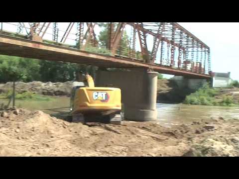 Comenzaron el futuro puente de Ballesteros Sud