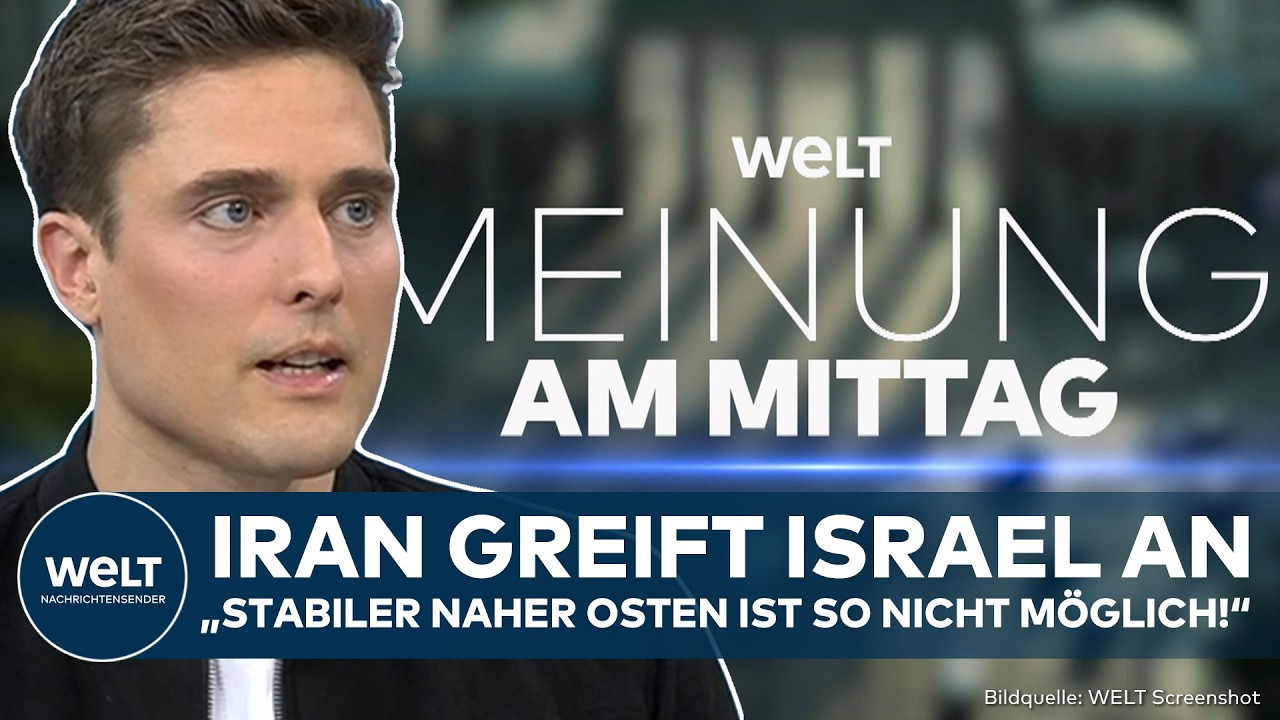 MEINE MEINUNG: Eskalation im Nahen Osten! Iran greift Israel an! Constantin Schreiber äußert sich