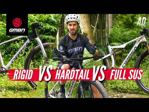 Rigid Vs Hardtail Vs Full Suspension Mountain Bike | What's More Fun For XC?