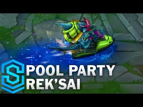 Pool Party Rek'Sai (2017) Skin Spotlight - League of Legends