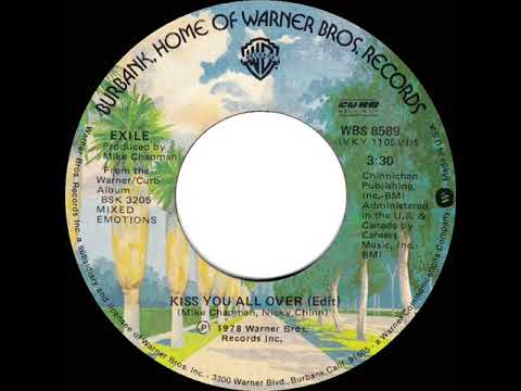 1978 HITS ARCHIVE: Kiss You All Over - Exile (a #1 record--stereo 45 single version)