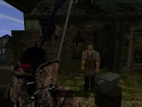 (Blind) Lets Play Gothic 2 - Velaya (112) Wolf as Guard, Pardos as Assistant