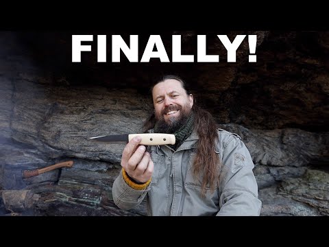 They Finally Did It! MORA LOK Full Tang Bushcraft Knife with Wooden Scales