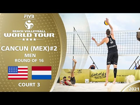 Lucena/Dalhausser vs. Varenhorst/van de Velde - Full Match | 4* Cancun 2021 #2