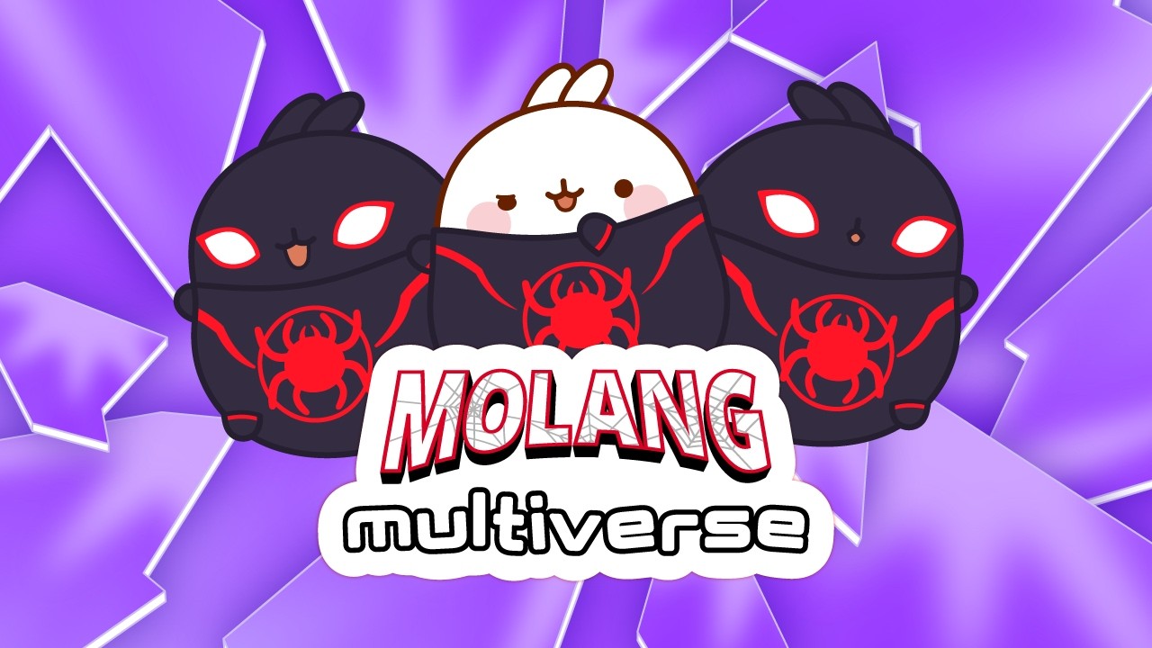 Molang Mutltiverse #6 Molang inside the Spiderverse 🕷️🕸️