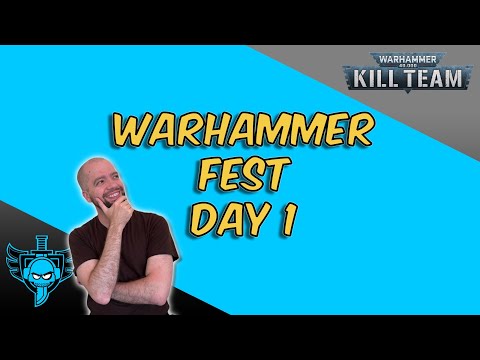Warhammer Fest Day 1 - 10th Edition, Tyranids, Kill Team Tournament