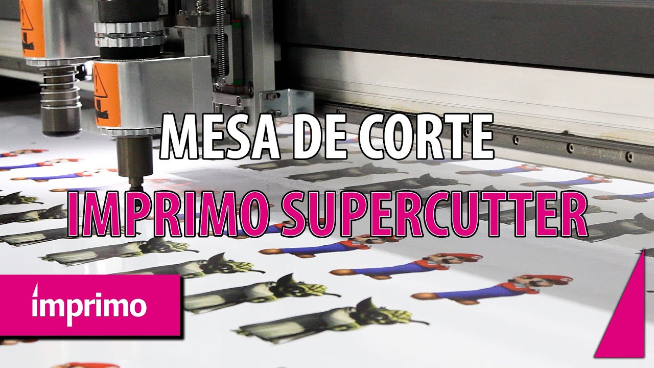 ¡🖨️🪒DESCUBRE LAS APLICACIONES DE LA MESA DE CORTE IMPRIMO SUPERCUTTER🪒🖨️!