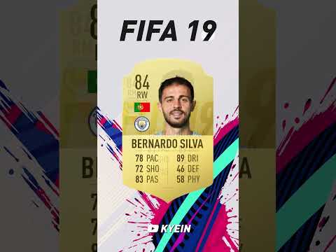 Bernardo Silva - FIFA Evolution (FIFA 16 - EAFC 24)
