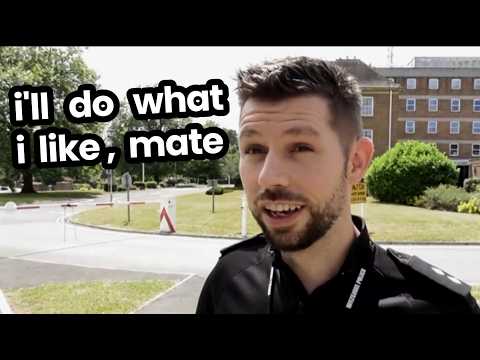 SMUG UK Police Inspector EXPOSED as the Worst Ever!