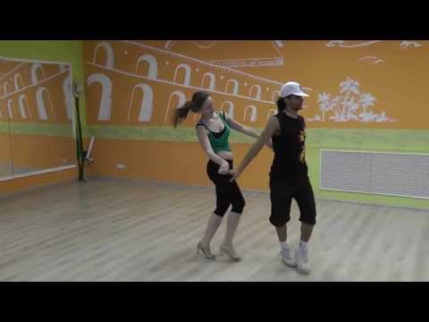 Zouk Class 08.07.13 at Brazuka Dance School - Wakko, Oksana