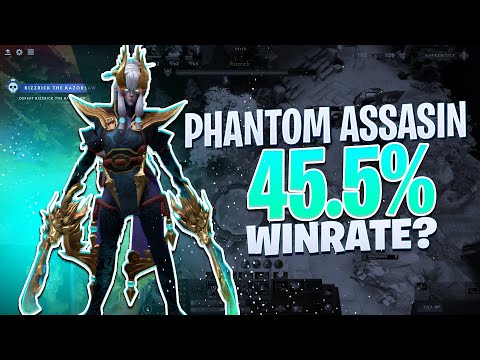 Why PHANTOM ASSASSIN Has a 45.55% Winrate in Patch 7.35B