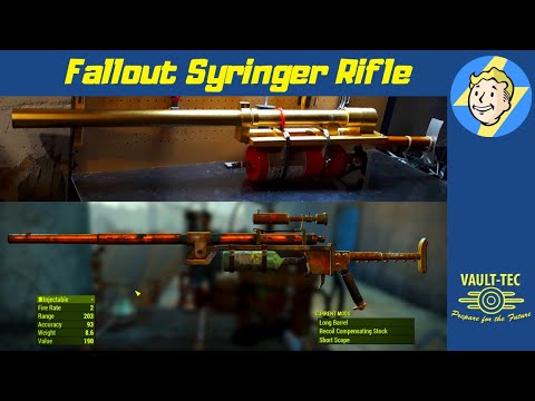Fallout Syringer Rifle In Real Life!