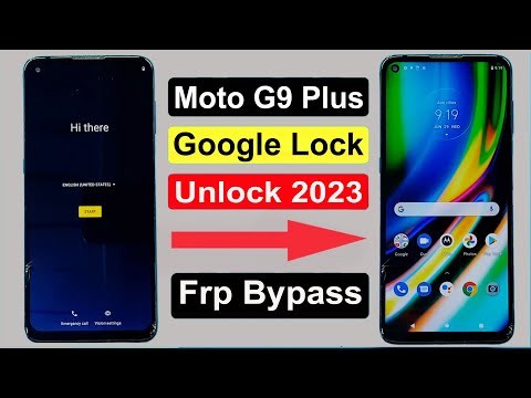 Moto G9 Plus Google Lock Unlock | Moto G9 Plus Xt2087 Frp Unlock | Moto G9 Plus Frp Bypass | Bypass