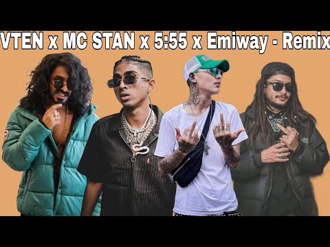 VTEN x MC STAN x 5:55 x Emiway - Remix (Music Video) || Prod. by saayen ||