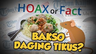Hoax or Fact: Pedagang Bakso Keliling di Pinggir Jalan Menjual Bakso Tikus?