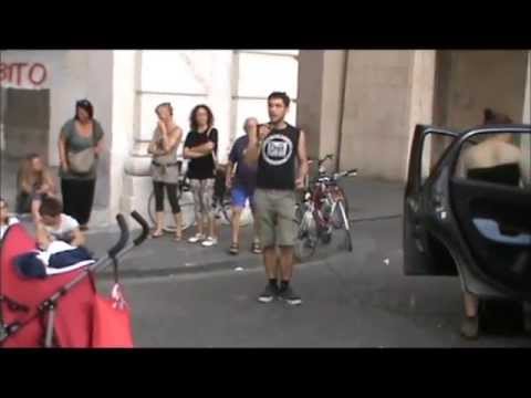 Pisa, 20.07.13 Presidio in solidarietà all'arresto di Marcello No Tav