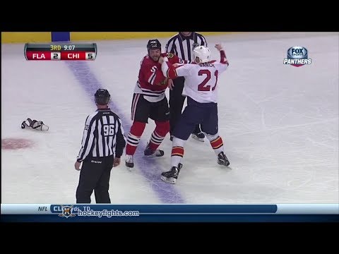 Krys Barch vs Brandon Bollig Dec 8, 2013