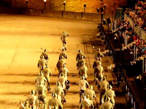The Dutch military band - on bicycles(part 3)!
