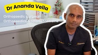 Ankle sprains: Interview with Dr Ananda Vella, an orthopaedic specialist in Singapore