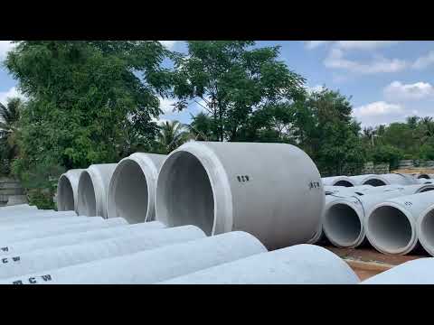 1800mm RCC Hume Pipes