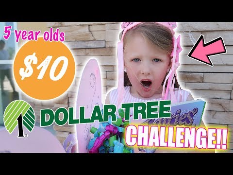 5 YEAR OLDS HILARIOUS DOLLAR TREE CHALLENGE! Video