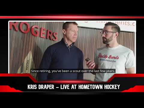 INTERVIEW: Kris Draper at Hometown Hockey LaSalle 2020