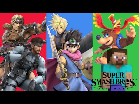 Super Smash Bros. Ultimate: Konami vs. Square Enix vs. Microsoft
