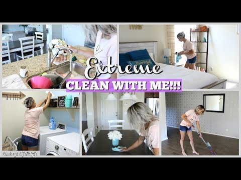 EXTREME ALL DAY CLEAN WITH ME 2018 | WHOLE HOUSE CLEANING | $300 TARGET GIFTCARD GIVEAWAY