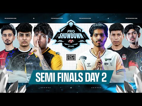 UE Pro Showdown 2026 | #BGMI | Semi Finals Day-2 | Ft- #GodL , #SouL , #RNTX , #OG , #GDR etc
