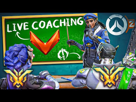 Overwatch 2, But a Bronze CONTROLS Grandmaster Players...
