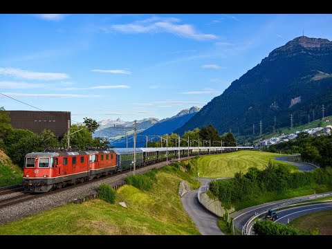Bahnverkehr am 13.07.22 – "Von Sevelen nach Langenthal und Immensee"