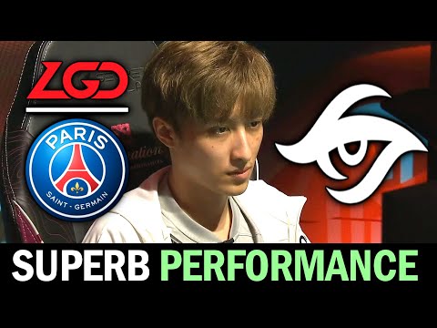 PSG.LGD vs SECRET - Superb Performance! the International 2022