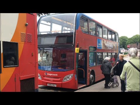 Stagecoach Alexander Dennis Enviro 400 KX12 GXJ (10040) Route 3 to Stratford upon Avon 22/05/2023