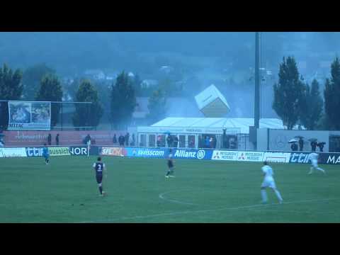 Riots: FC Wohlen - Servette Genf