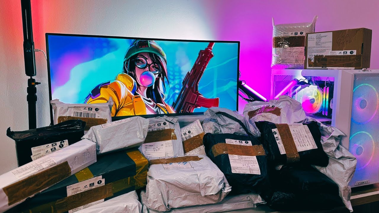 Unboxing Insano - Gastando todas as minhas economias na minha última compra no Aliexpress!!!