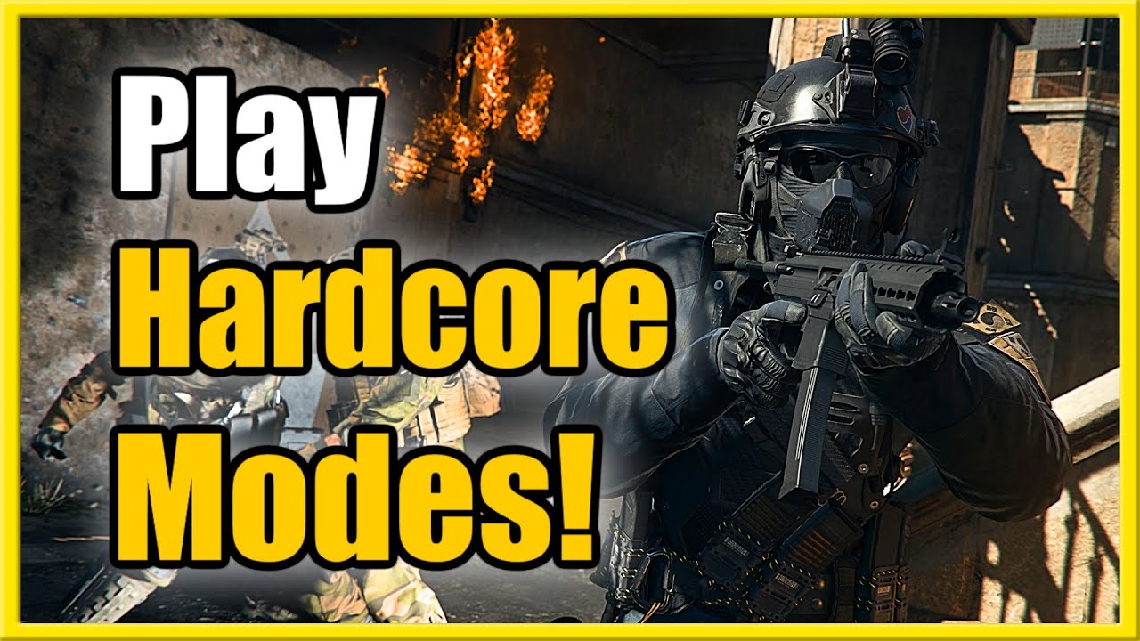 How to Play Hardcore Mode in COD Modern Warfare 2 TIER 1 Modes! (Easy Method)