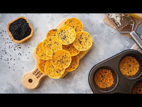 Easy Keto Parmesan Crisps - Delicious Low-Carb Snack in Just 30 Minutes!