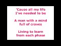 Love Me Now  - Gino Vannelli - with lyrics