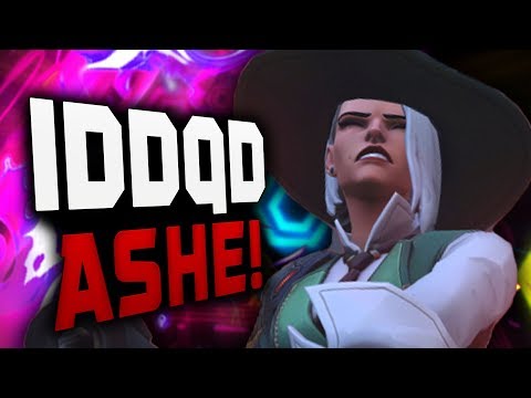 SF Shock IDDQD PLAYS AS ASHE! COMPETITIVE! [ OVERWATCH SEASON 14 TOP 500 ]